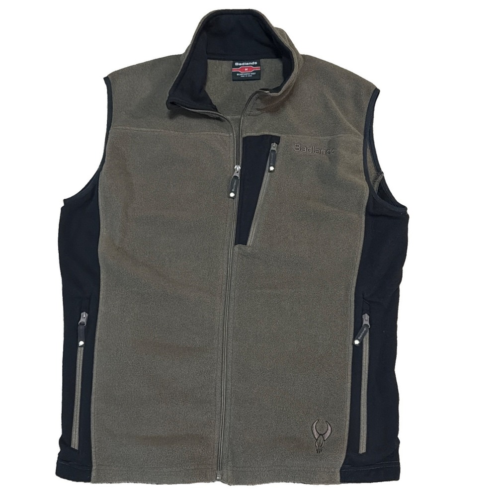 Badlands Beartooth Vest Mens Size M Medium Sleeveless Polyester Outdoor